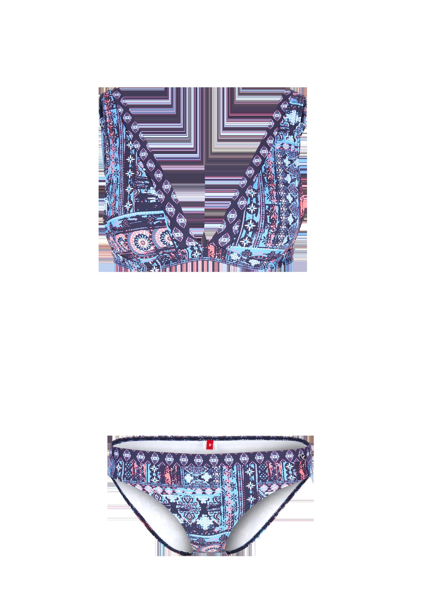 Bikini-Set mit Ornament-Muster  532.920.257.95198-55A1