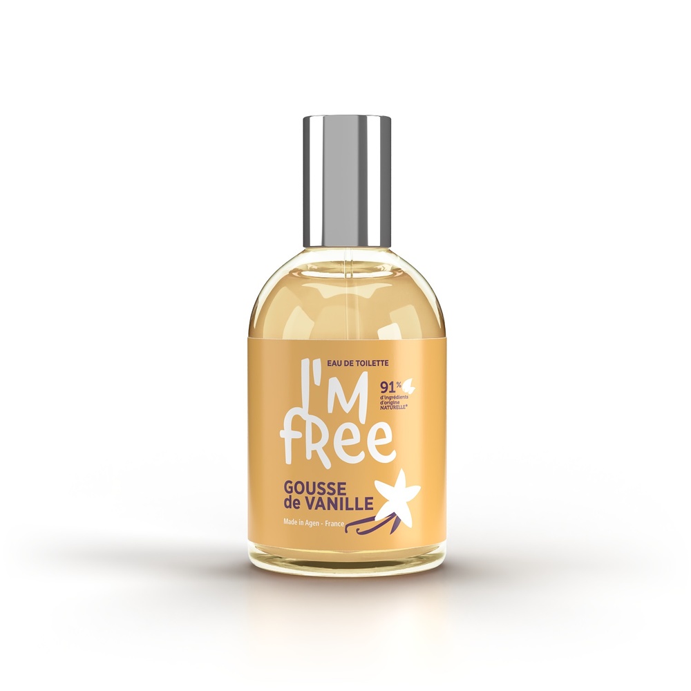 i'm free GOUSSE DE VANILLE EAU DE TOILETTE