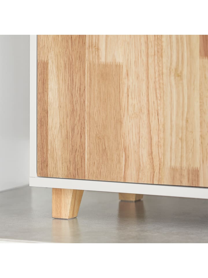 SoBuy Waschbeckenunterschrank in Weiß - (B)60 x (H)60 x (T)29cm günstig kaufen onesize
