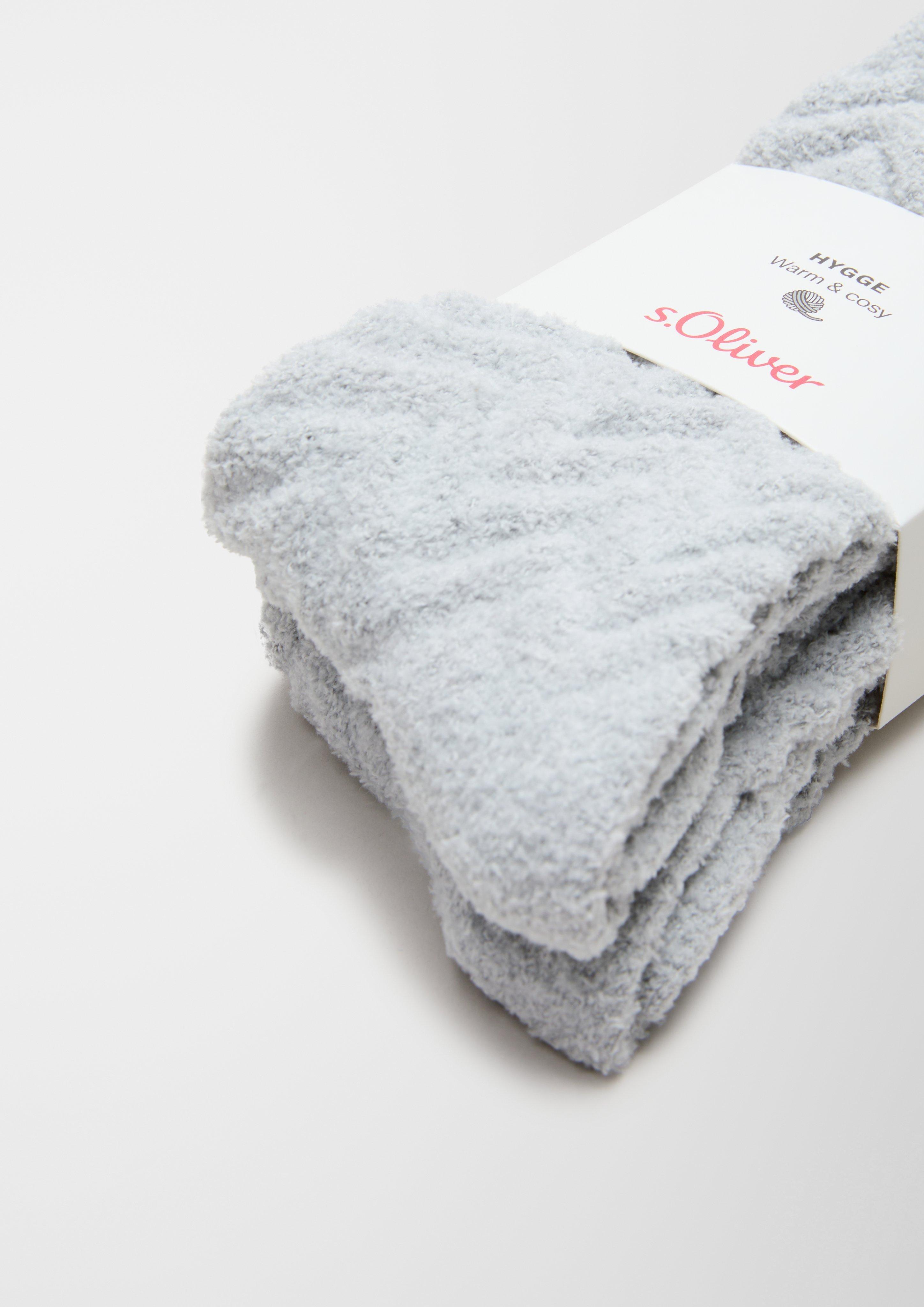 Kuschelsocken mit Struktur  6007482-9200