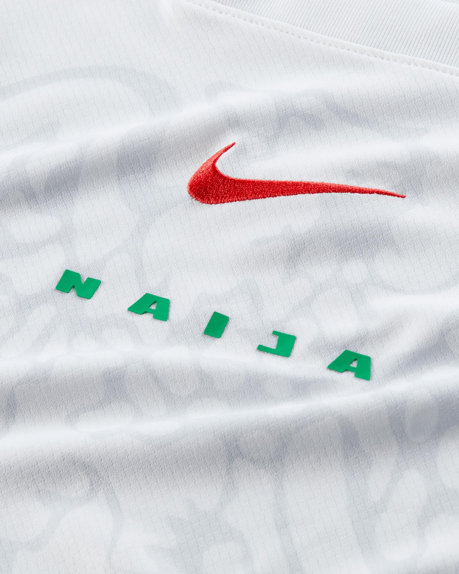 Oficjalna koszulka piłkarska Nike Dri Fit Nigeria Home 23-24 Jr FQ8842-100