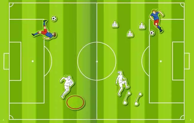 Mein Ausmalstickerbuch: Fußball