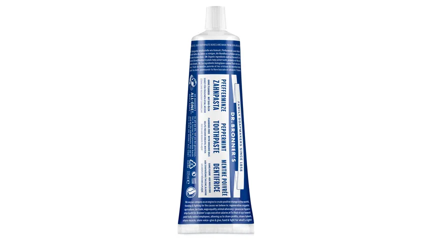 DR. BRONNER´S Zahnpasta Pfefferminz 105 ml