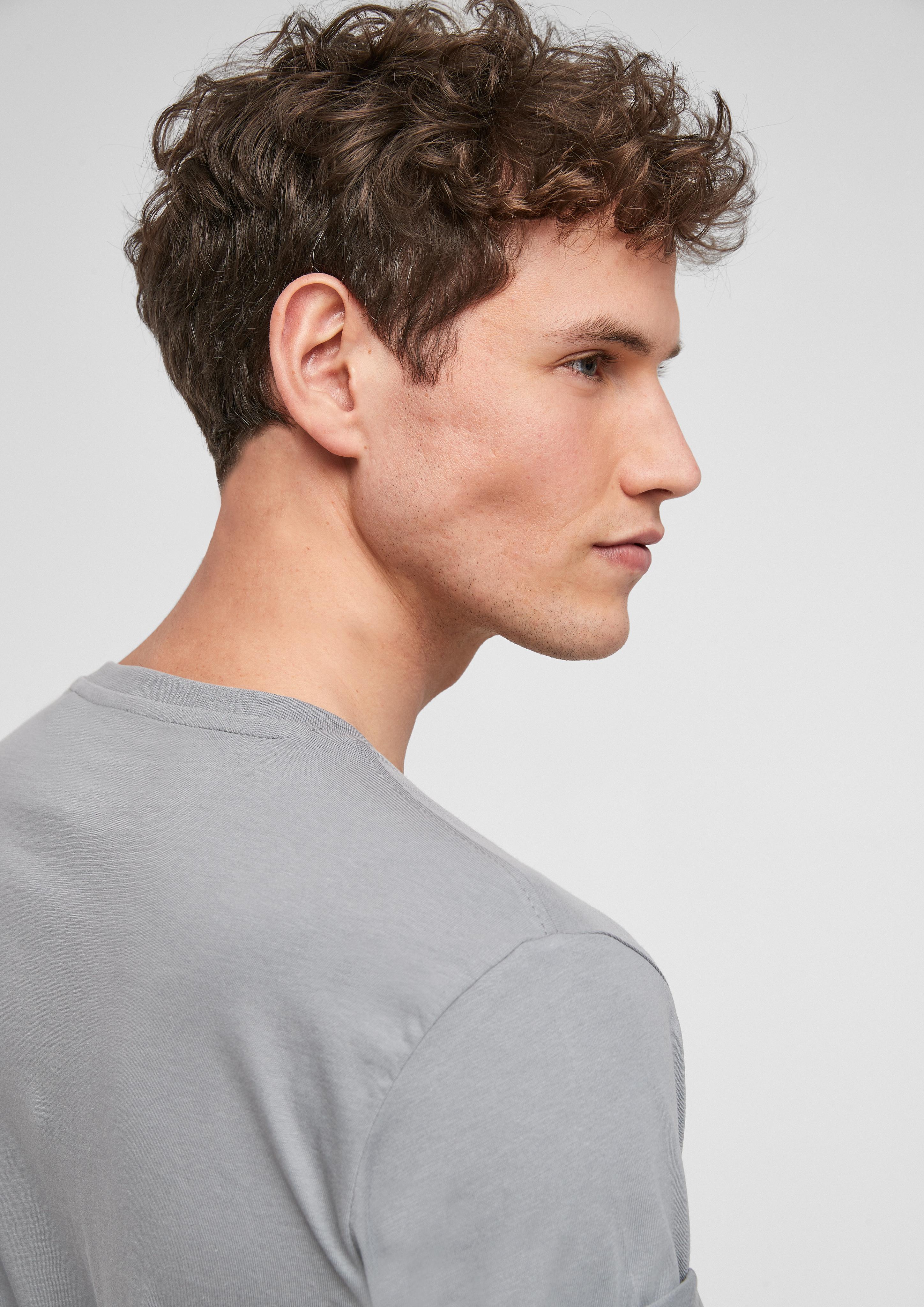 Labelshirt aus Jersey  03.899.32.6954-9500