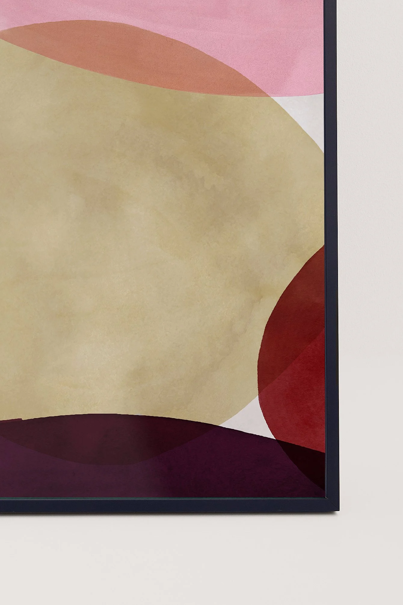 Painted Circles Poster