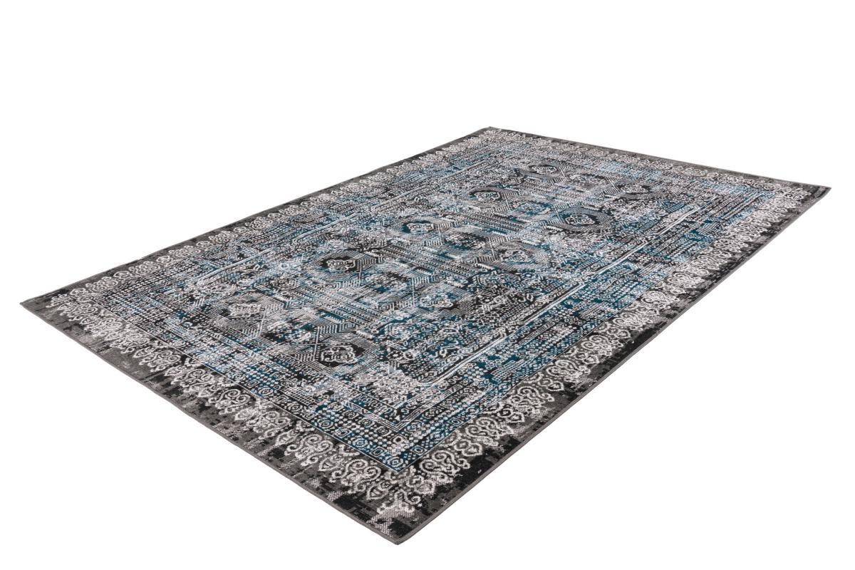 megusta Vintage-Teppich Blau 120cm x 170cm