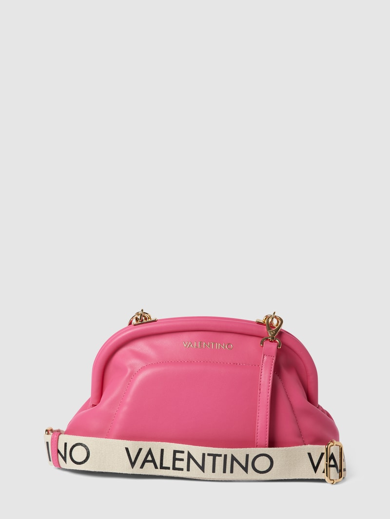 Handtasche mit Label-Detail Modell 'BIKINI' in pink