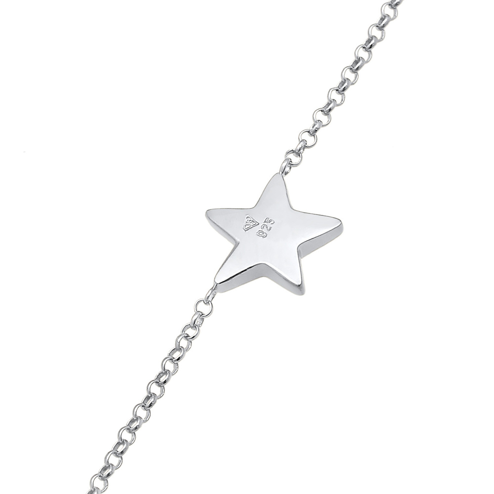 Elli Elli Bracelet Femmes pendentif étoile Astro Filigrane en argent sterling 925 Bracelet
