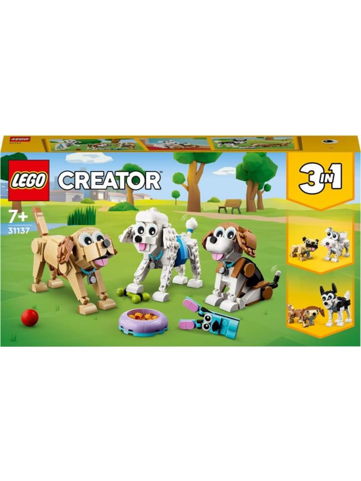 LEGO Creator 31137 Niedliche Hunde in Mehrfarbig ab 7 Jahre günstig kaufen onesize