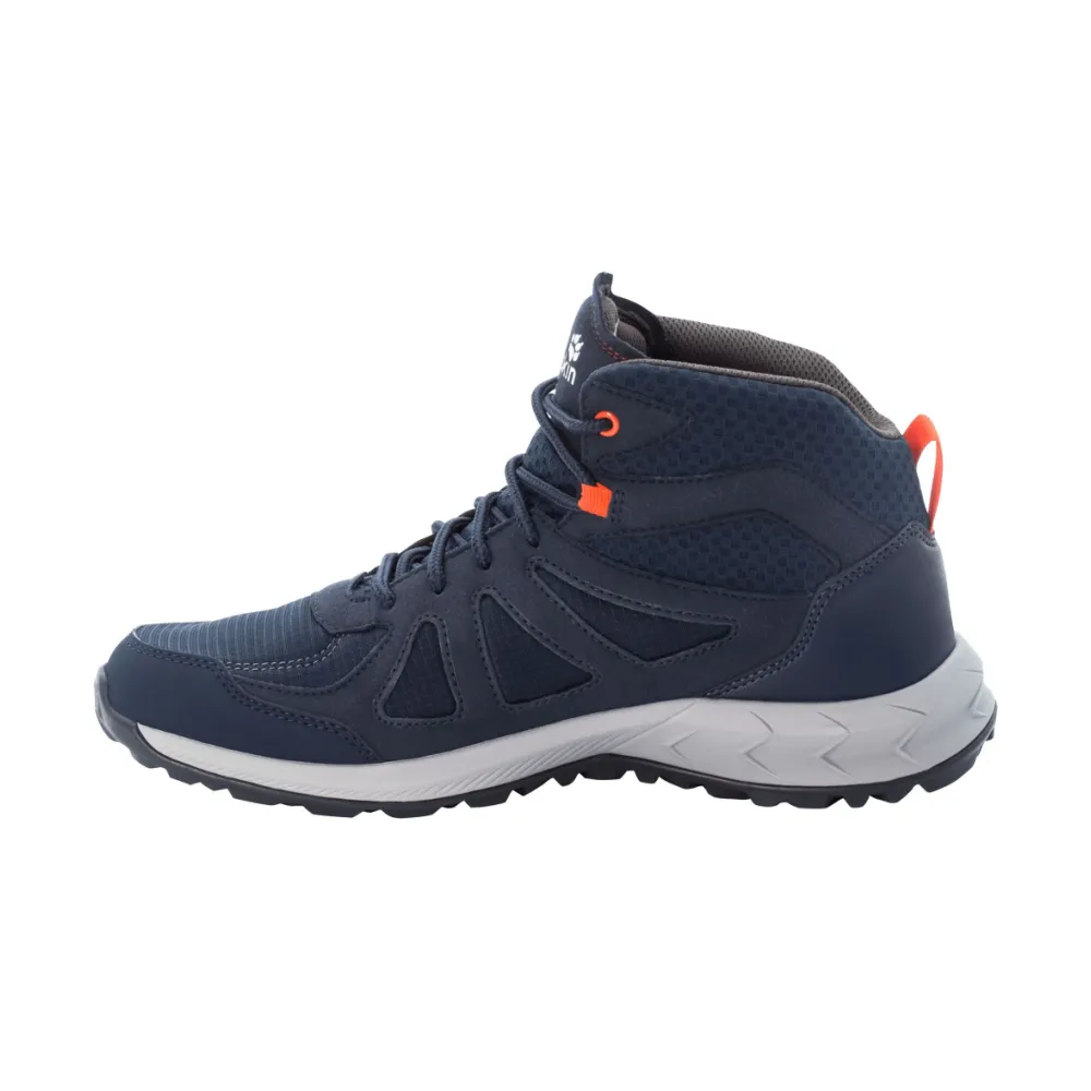 Jack Wolfskin WOODLAND 2 TEXAPORE Mid 4051261;1178 / blau
