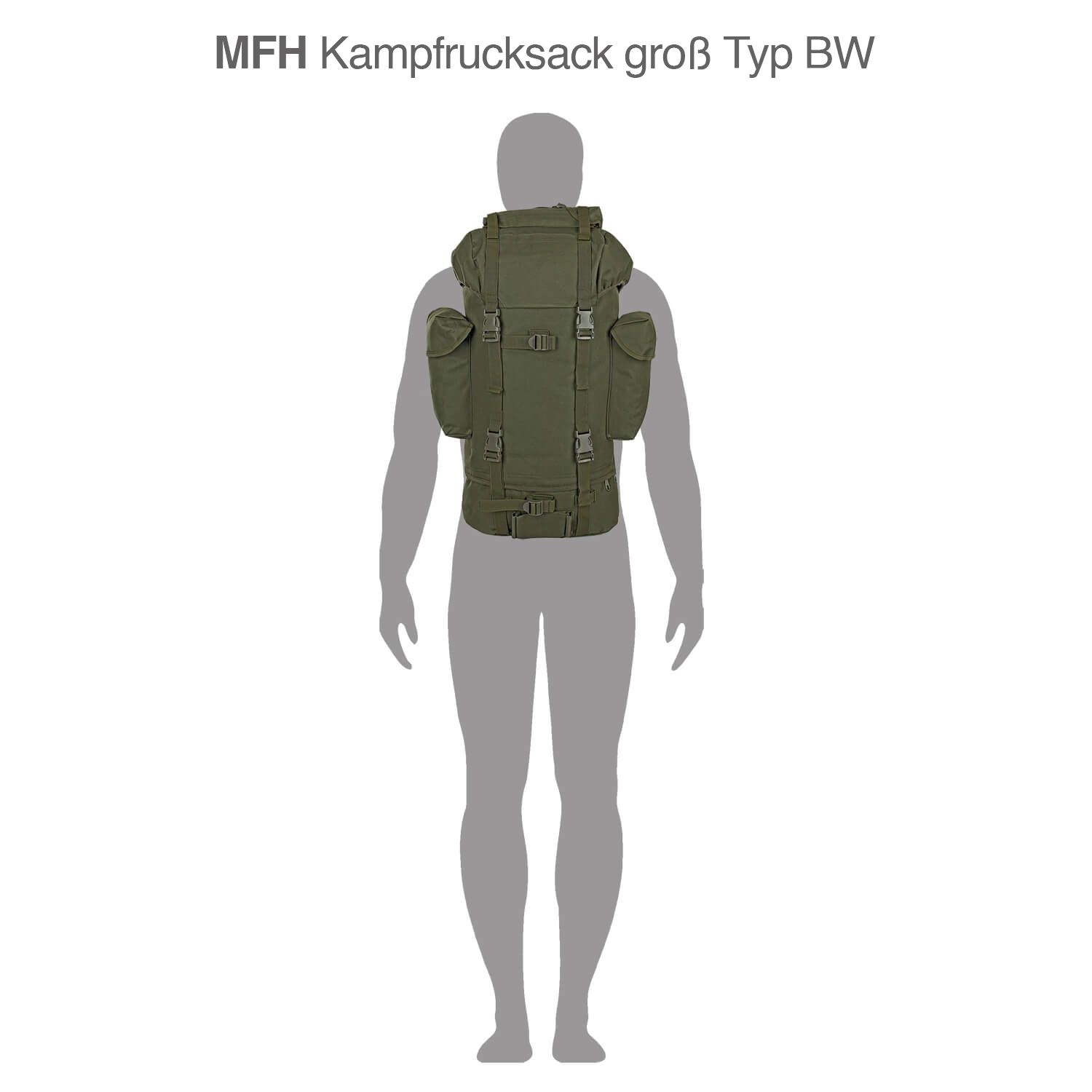 Kampfrucksack großTyp BW
