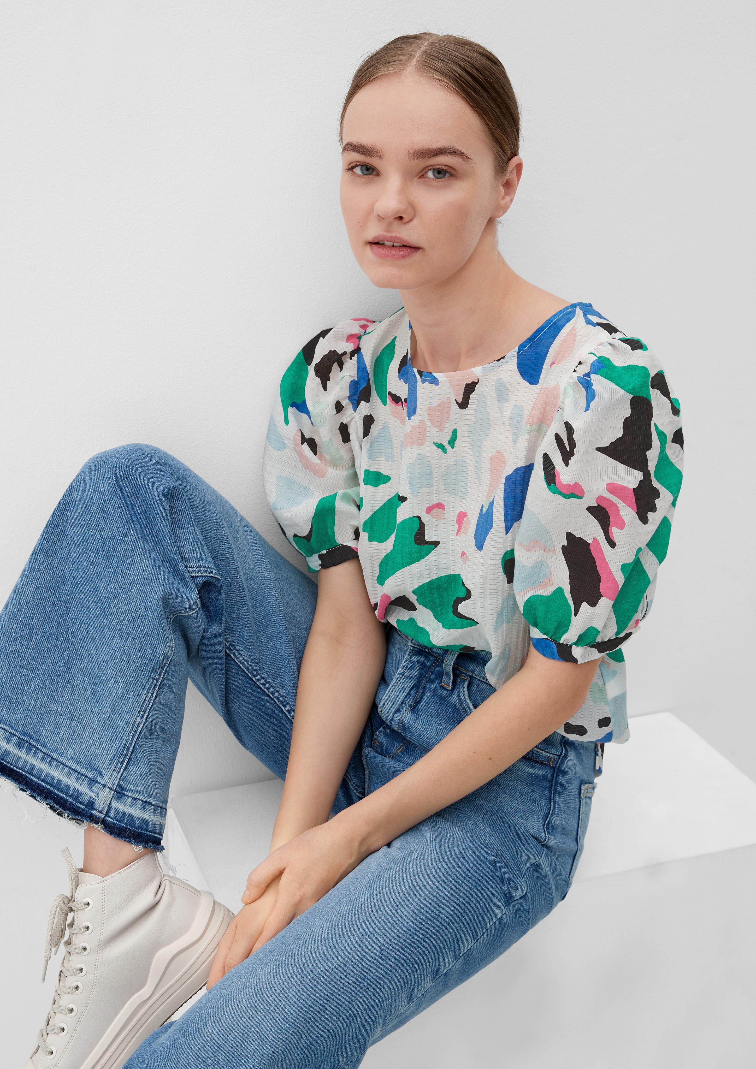 Bluse aus Viskosemix  2129675-02A0