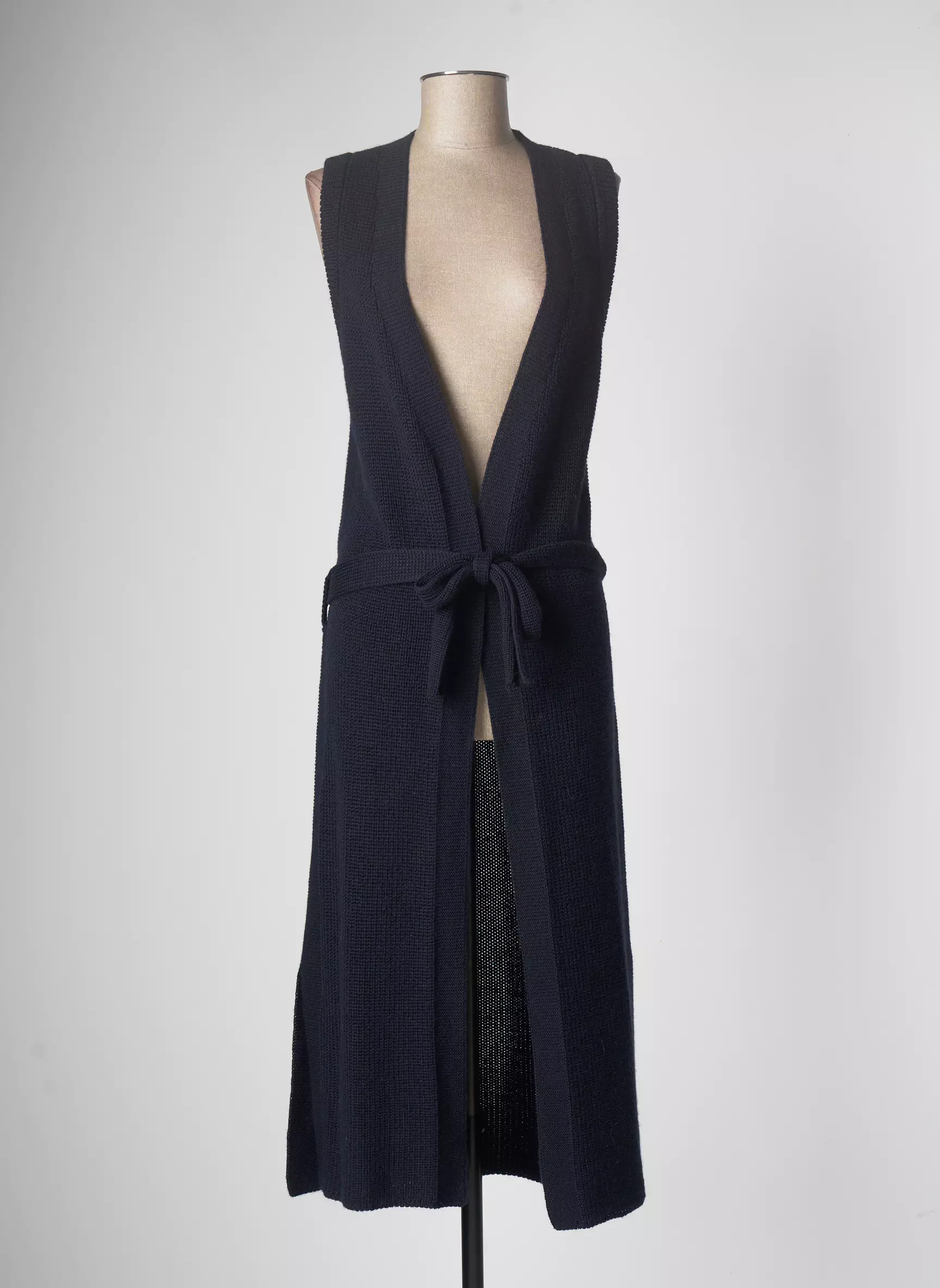 An Ge Gilet Femme couleur bleu