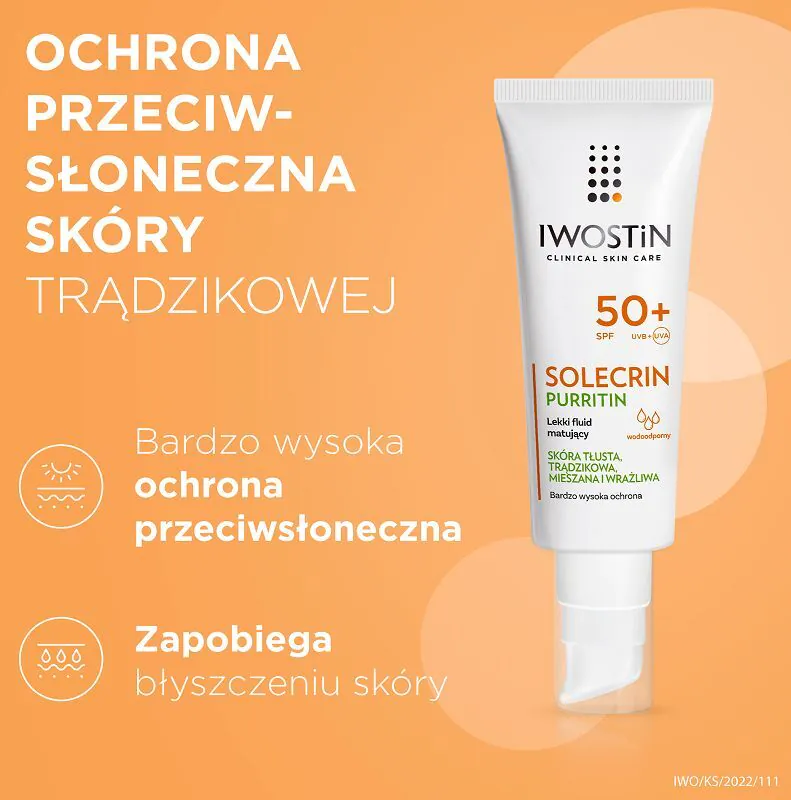 Iwostin Solecrin Purritin Beschermende Fluid SPF 50+