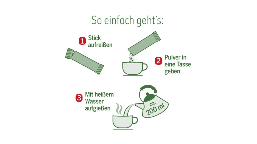 Bad Heilbrunner Einschlaf Tee mit Melatonin im Stick tassenfertig 10 g