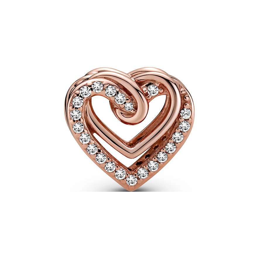 Pandora Charm Moments Funkelnde verschlungene Herzen