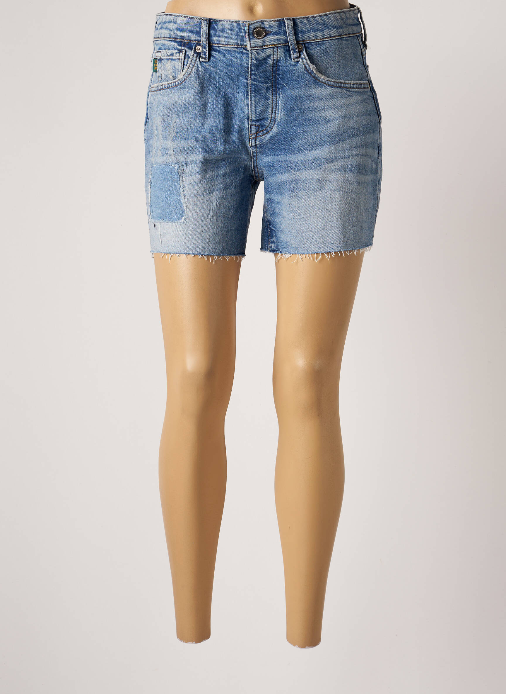 Superdry Shorts 1 Femme couleur gris