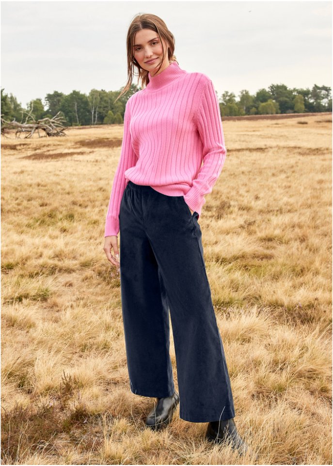 Pullover mit Stehkragen