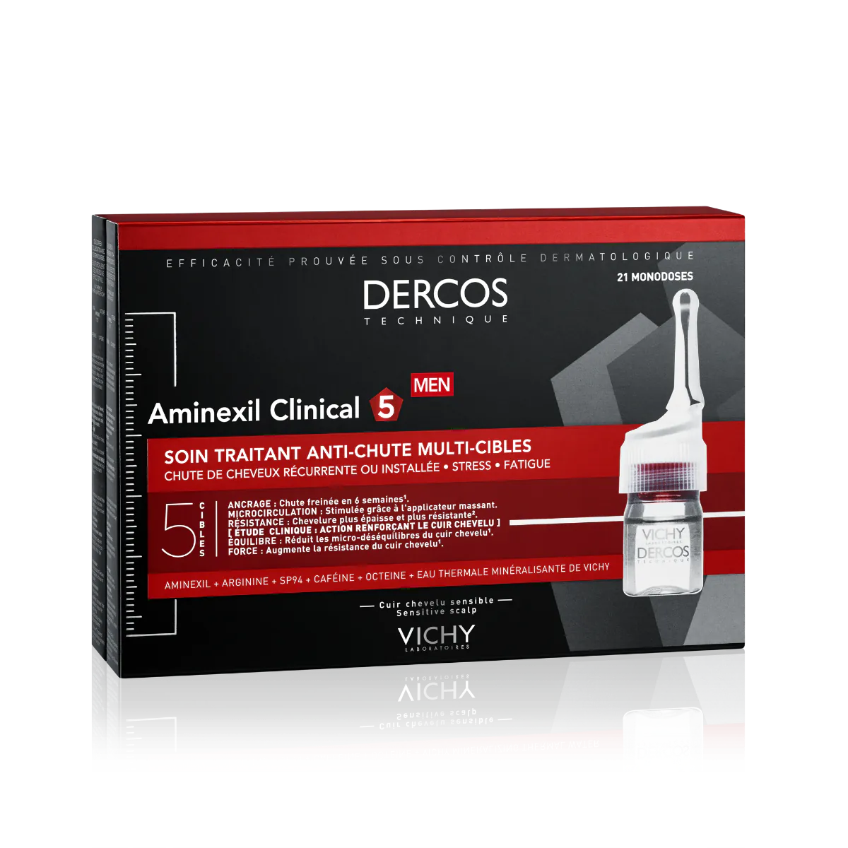 Vichy Dercos Aminexil Clinical Men tretman protiv opadanja kose za muškarce