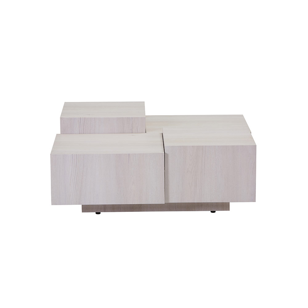 Home Deluxe Couchtisch NAYELI - Helle Holzoptik