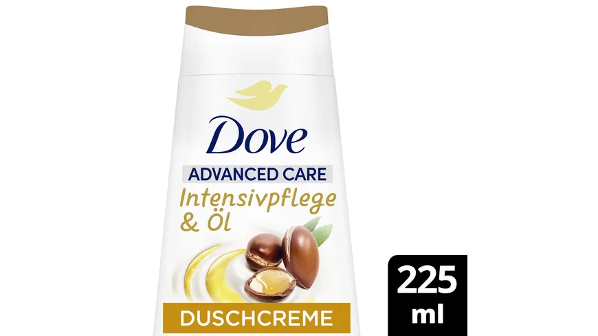 Dove Advanced Care Duschcreme Intensivpflege & Öl mit Arganöl 225 ml