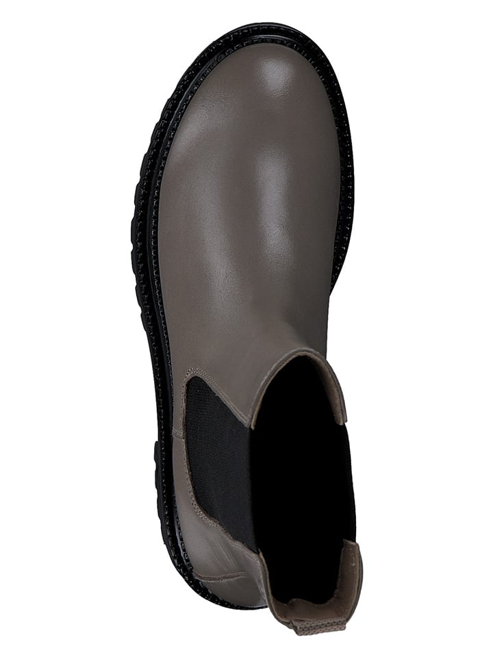 s.Oliver Chelsea-Boots in Beige/ Hellbraun günstig kaufen