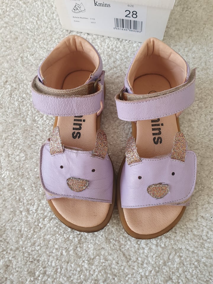 kmins Leder-Sandalen in Lila günstig kaufen 28