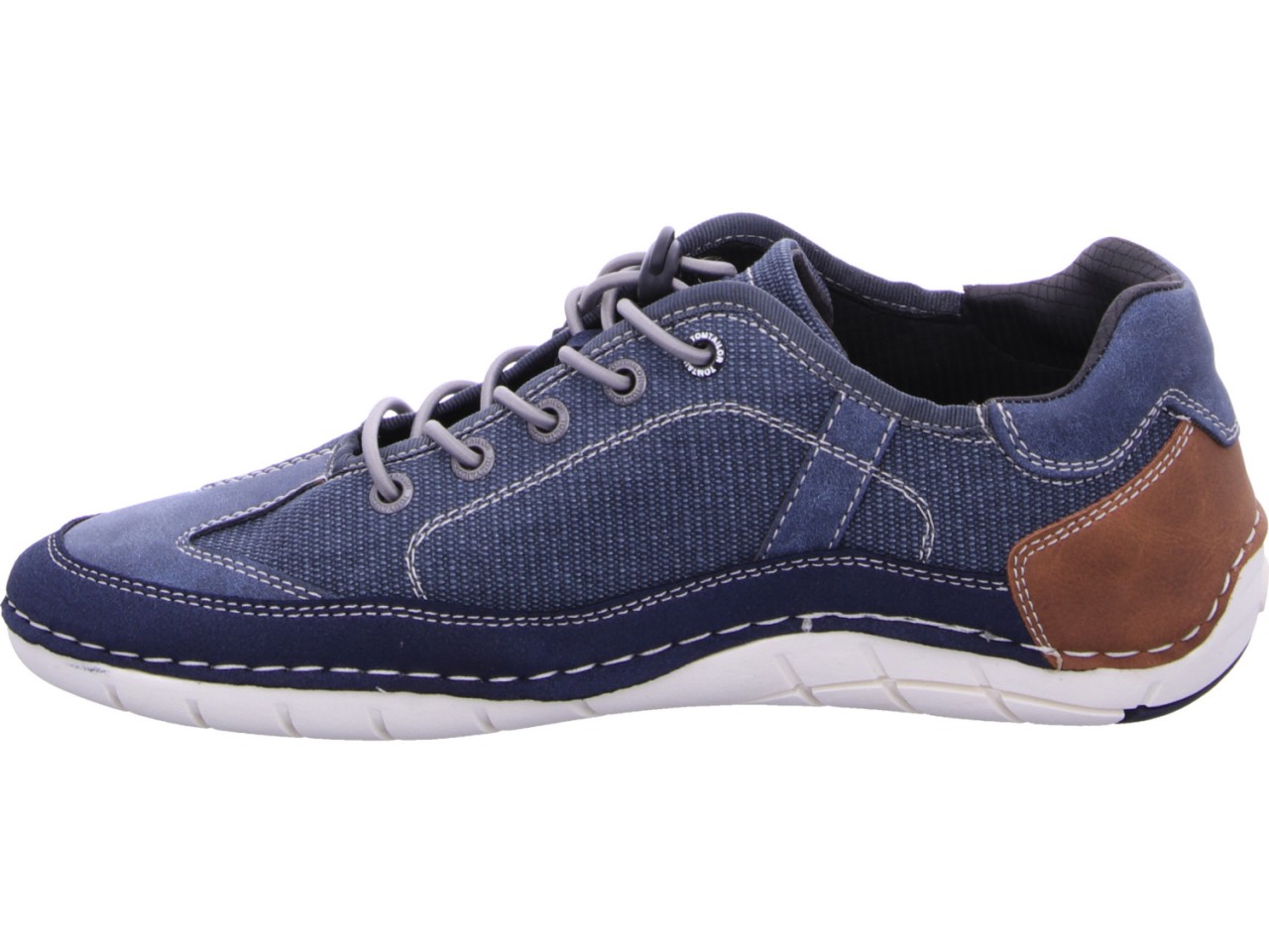 SUPREMO Komfort Slipper blau