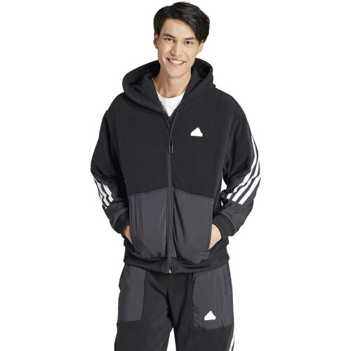 HERREN KAPUZENSWEAT FUTURE ICONS 3-STREIFEN (NORMAL & LANG)