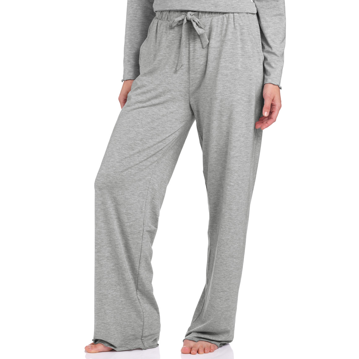 Damen Loungewear-Hose mit Wellenbündchen