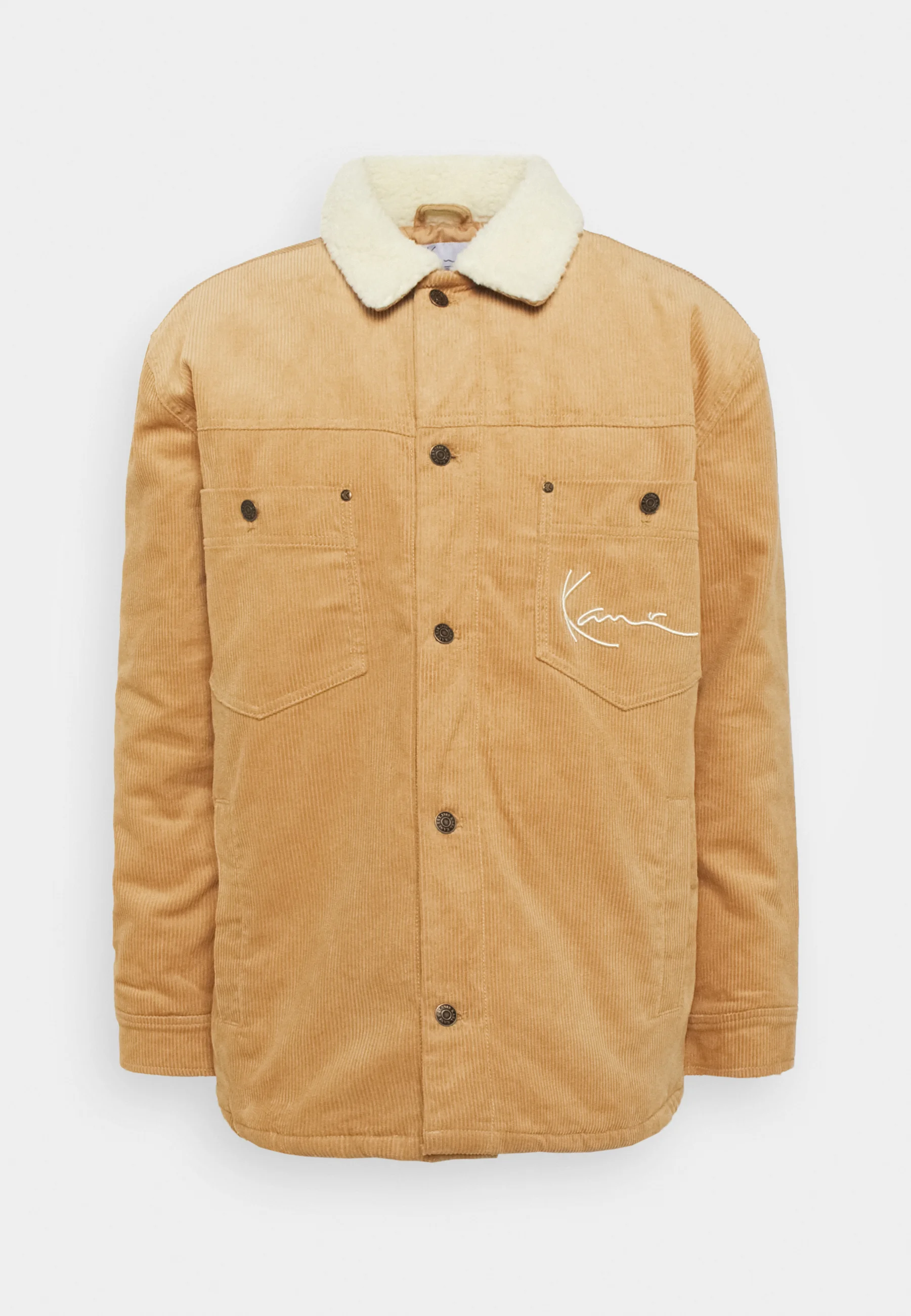 CHAQUETA UNISEX CON CAMISA DE FIRMA EN EL PECHO Karl Kani - Chaqueta de entretiempo