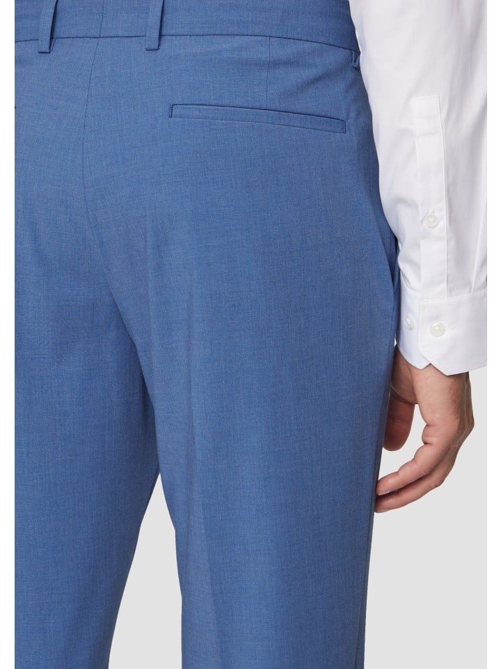 s.Oliver BLACK LABEL Anzughose lang in Blau günstig kaufen
