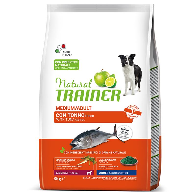 Natural Trainer Medium Adult mit Thunfisch und Reis
