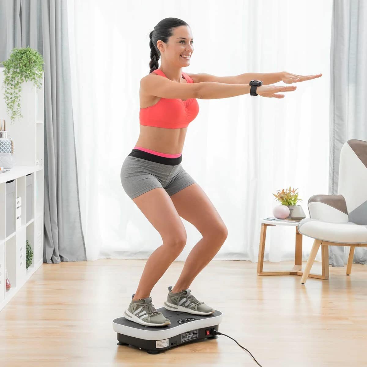 DOTMALL Vibrationsplatte INNOVAGOODS,(Set, mit Vibration, Zubehör)für effizientes Training