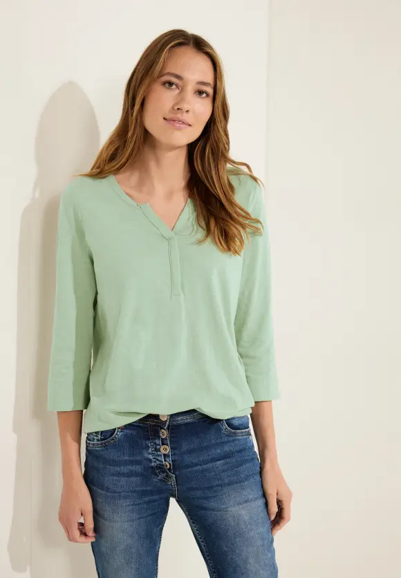 CECIL Tunikashirt in Unifarbe