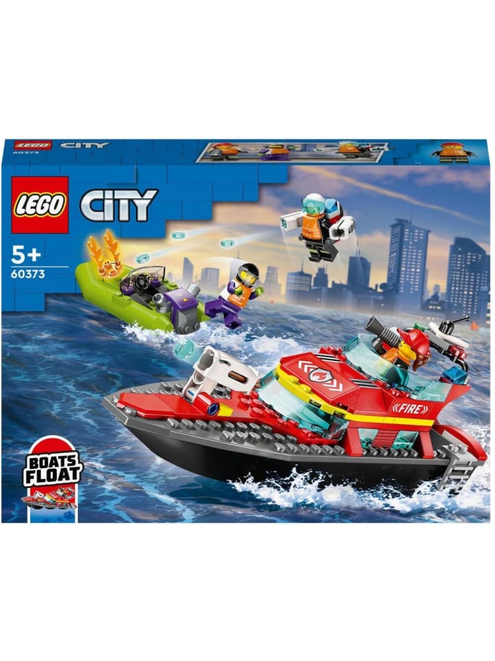LEGO Bausteine City 60373 Feuerwehrboot - ab 5 Jahre günstig kaufen onesize