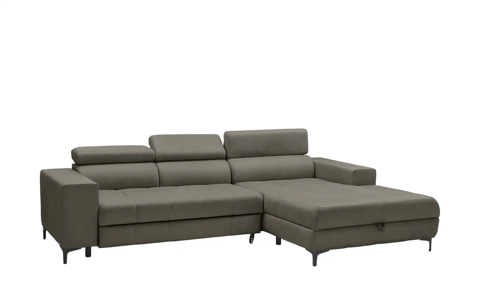 Twist Ecksofa aus Mikrofaser Caro