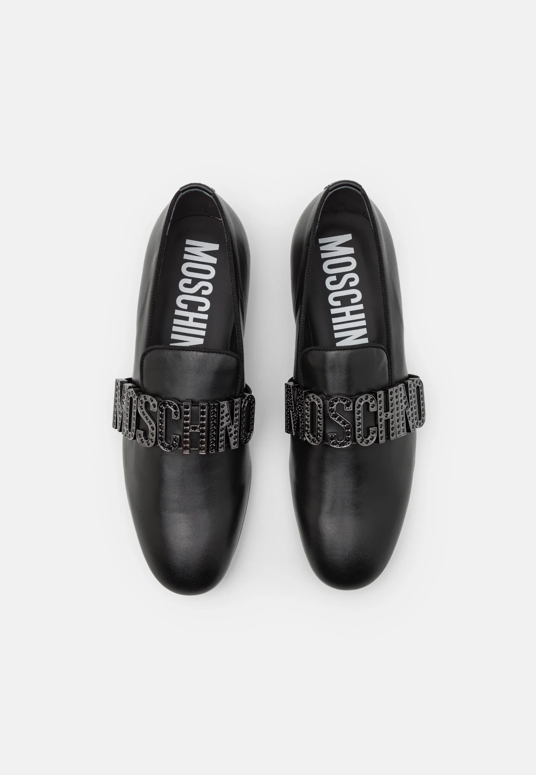 LETRAS METÁLICAS DE MOSCHINO - Zapatos sin cordones