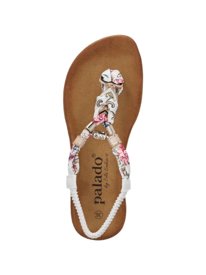 palado Komfort-Sandalen in Weiß günstig kaufen