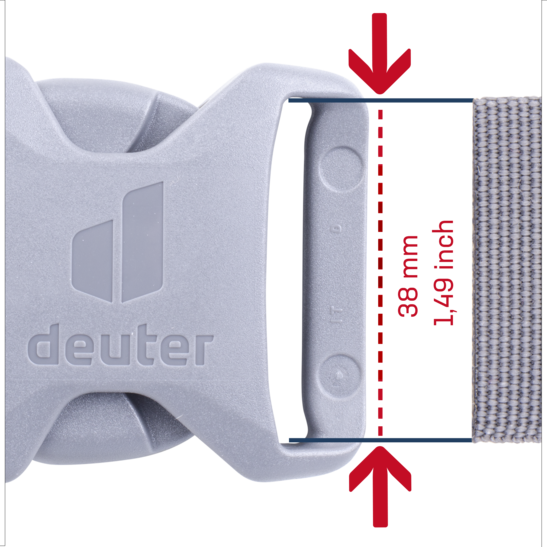 Schnalle S 38 mm