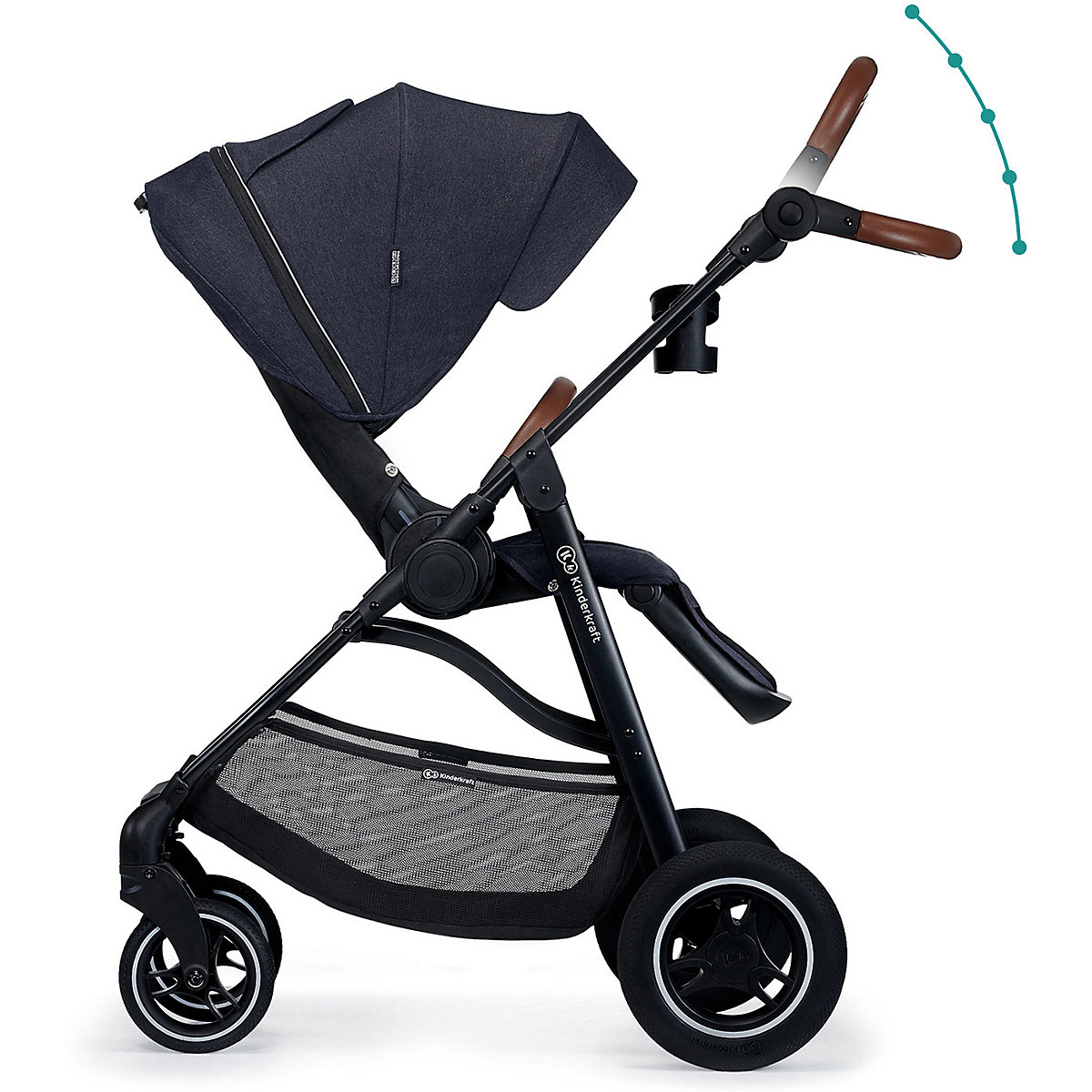 Kombi-Kinderwagen ALL ROAD, blau