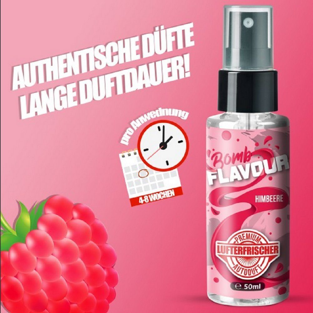 ShinyChiefs Raumduft Flavour Bomb - BESTSELLER (5x50ml) Autoduft Lange Duftdauer (5-St)