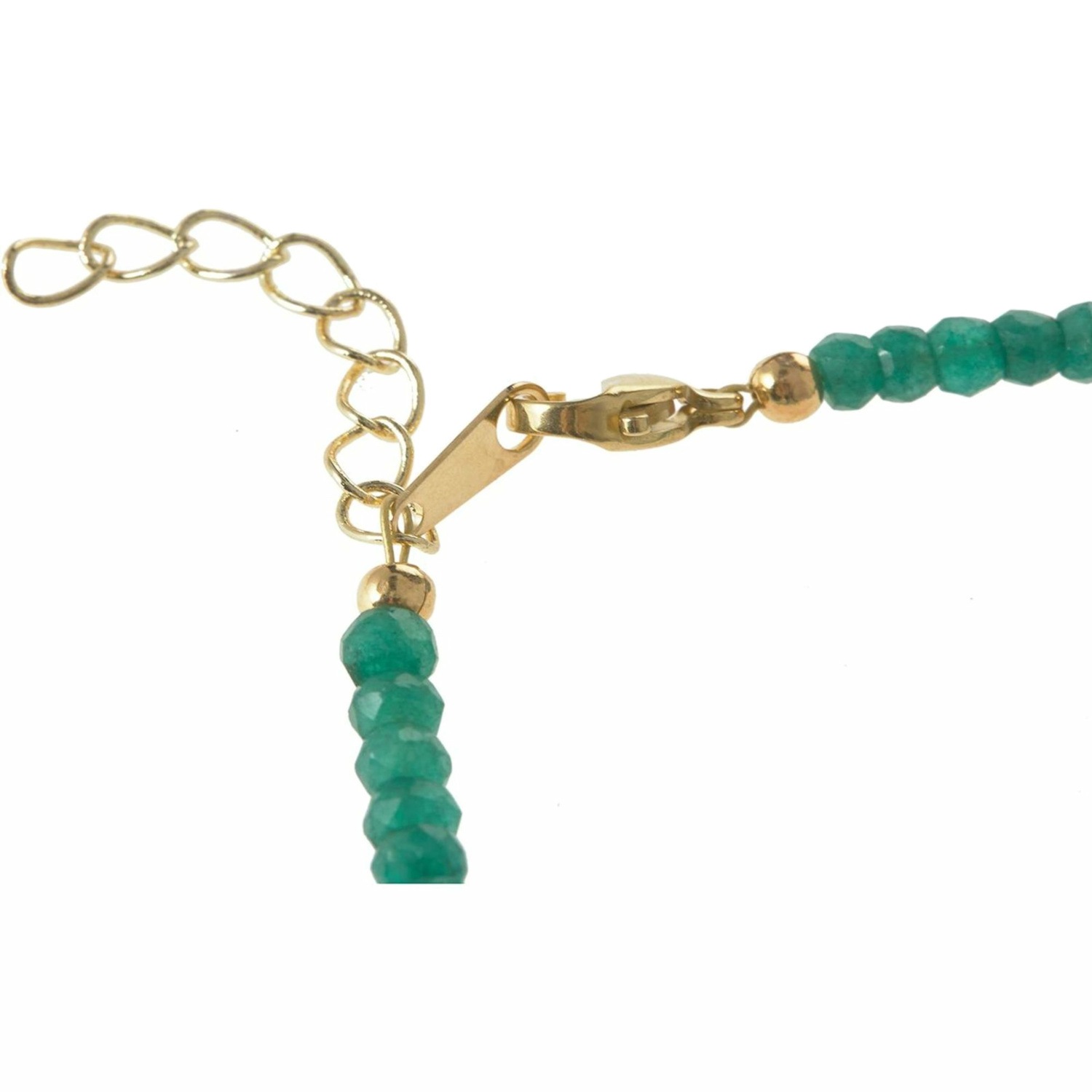 Armband 'Barock Zuchtperle und facettierte Smaragde'