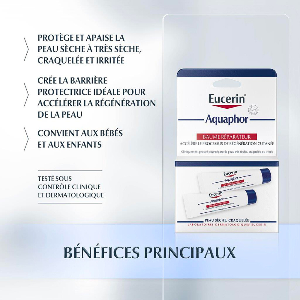 eucerin Eucerin Aquaphor Baume Réparateur 2x10ml Baume réparateur