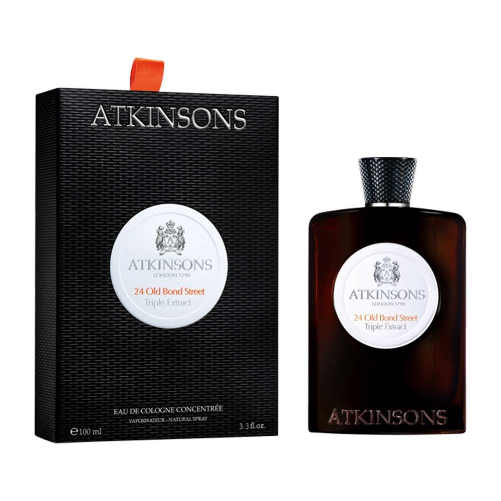 Atkinsons The Emblematic Collection 24 Old Bond Street Triple Extract Eau de Cologne Nat. Spray