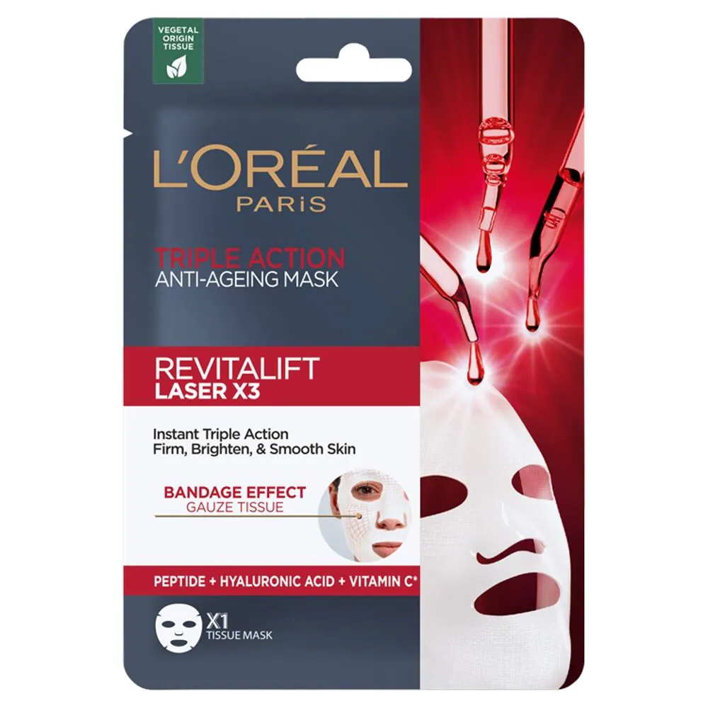 L'Oréal Paris De Revitalift Laser X3 Triple Action Anti-rynkemaske
