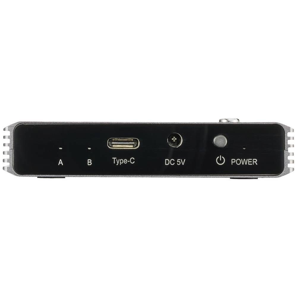 Renkforce Festplatten-Dockingstation M.2 SSD Zweifach-Gehäuse mit 1:1 Kopierfunktion, mit Clone-Funktion