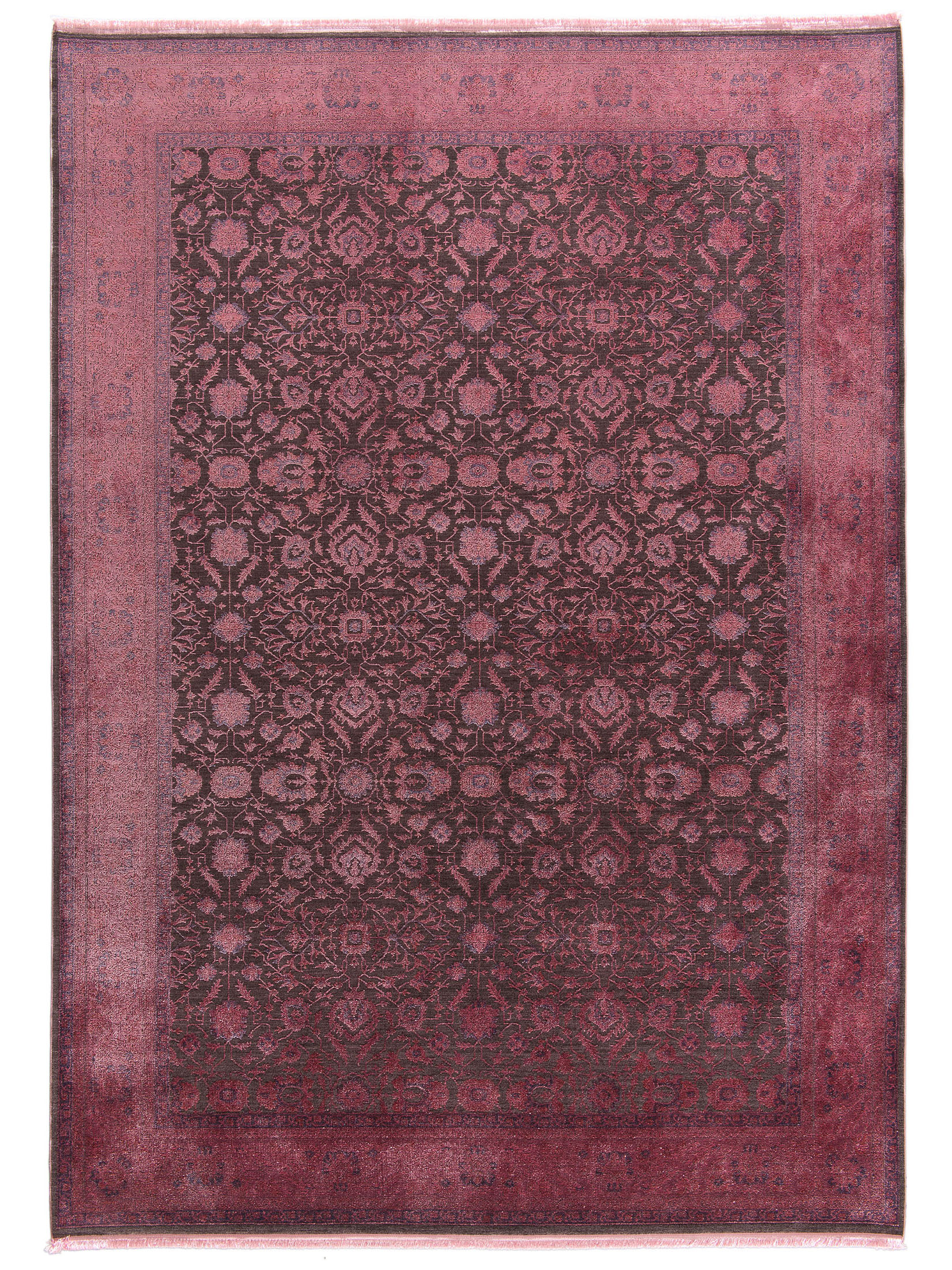 Valdiva Vintage-Teppich, Pink-Blue