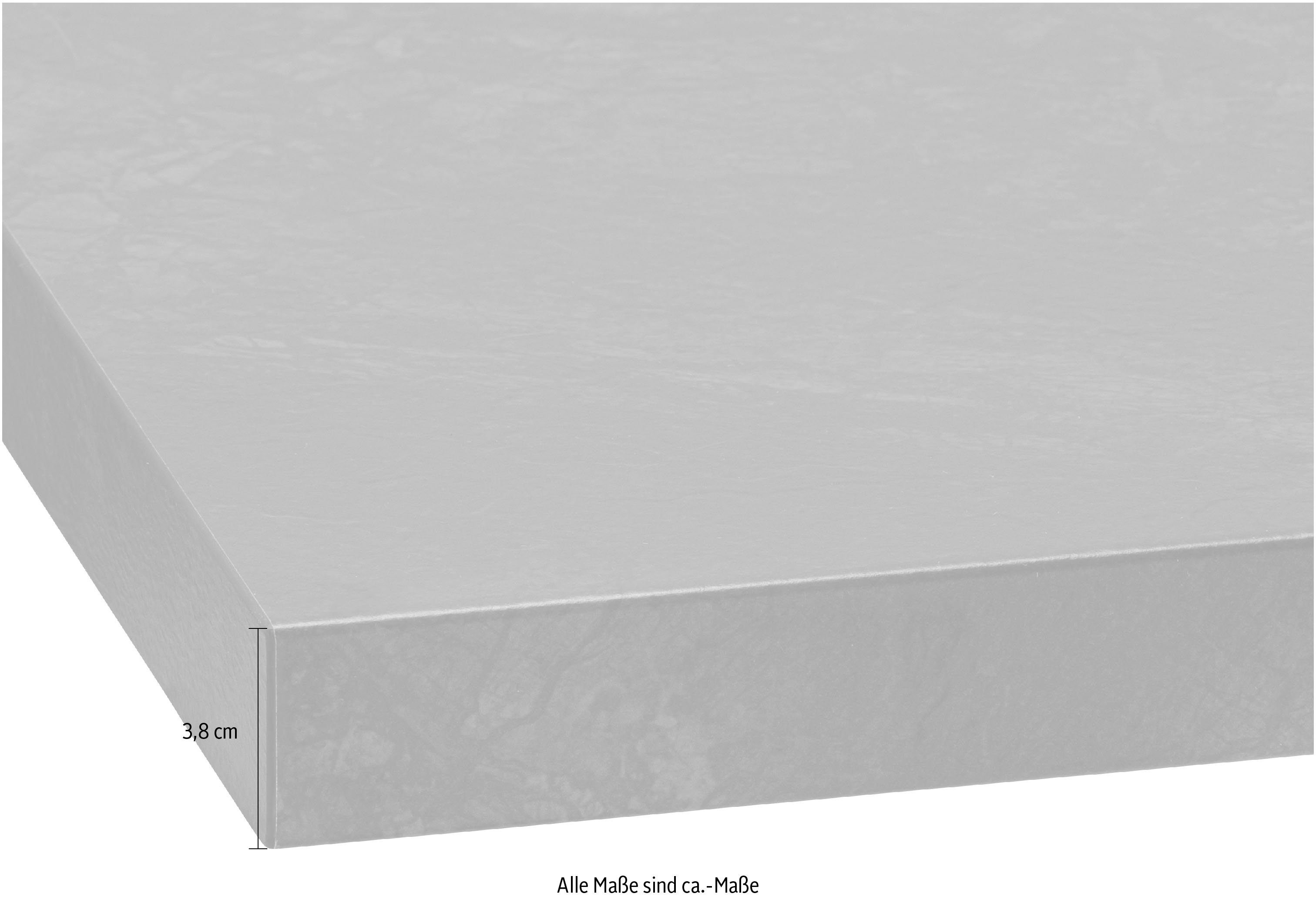 wiho Küchen Arbeitsplatte Flexi, 38 mm stark