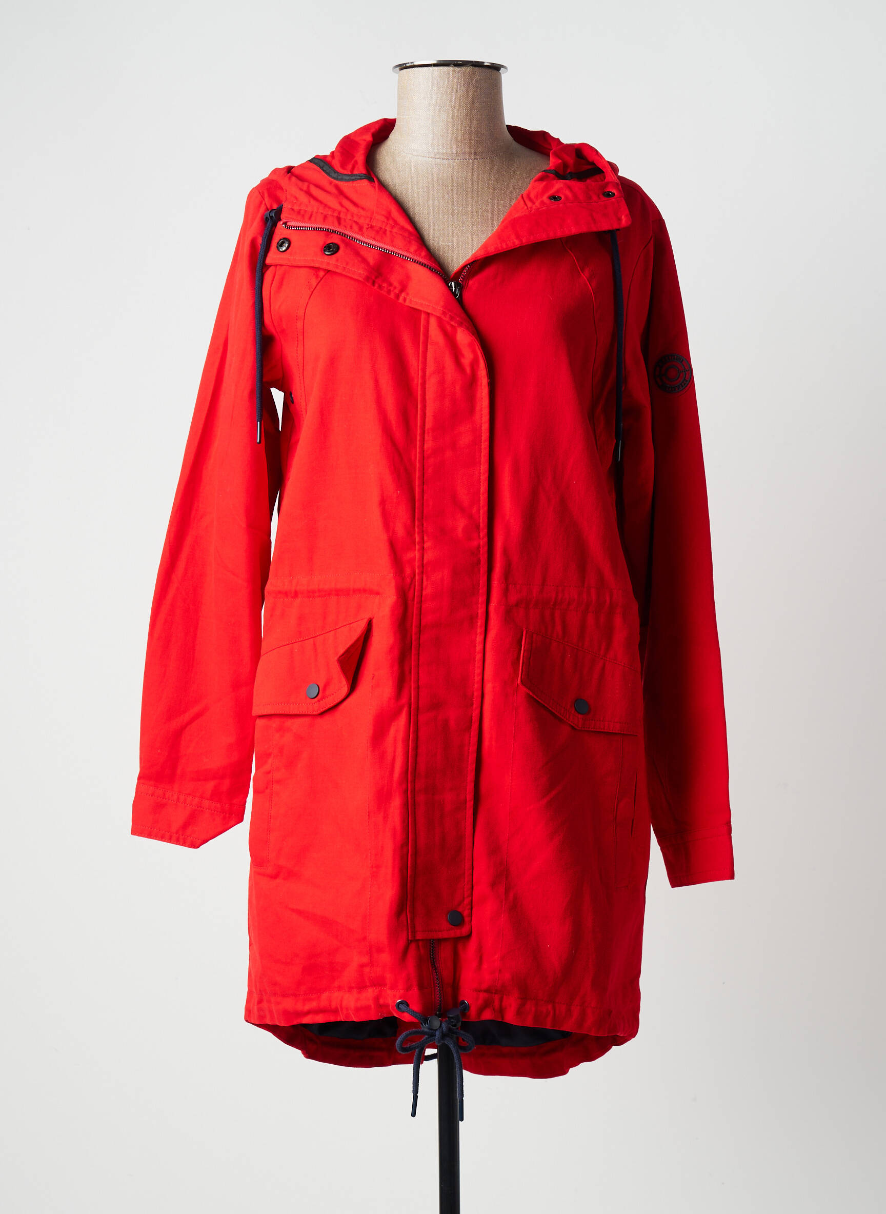 Brandtex Parkas Femme couleur rouge